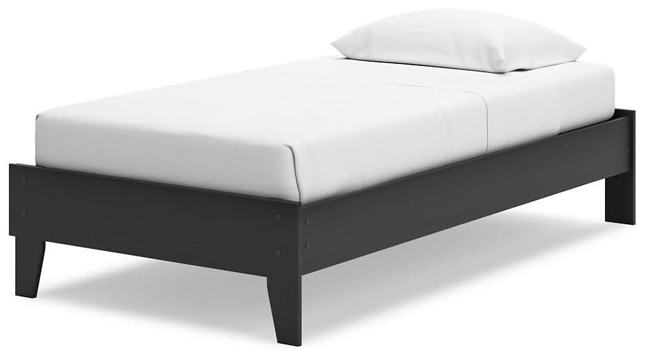 Ashley Express - Socalle Twin Platform Bed with Dresser and Nightstand - Walo Furniture