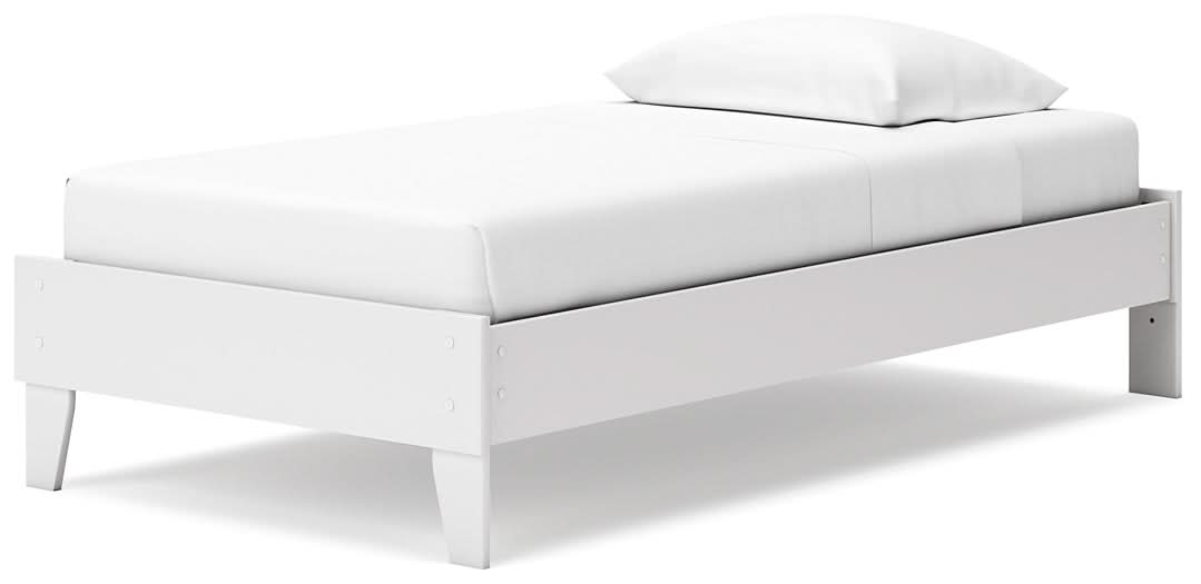 Ashley Express - Socalle Twin Platform Bed with Nightstand - Walo Furniture