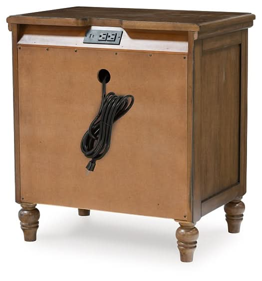 Ashley Express - Sturlayne Three Drawer Night Stand - Walo Furniture