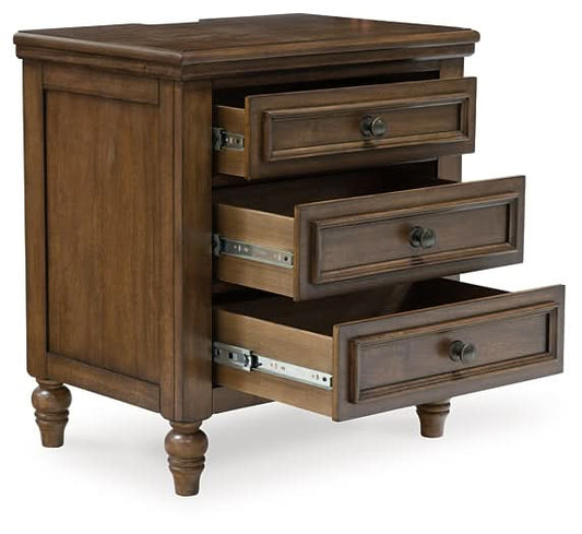 Ashley Express - Sturlayne Three Drawer Night Stand - Walo Furniture