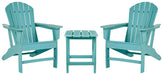 Ashley Express - Sundown Treasure 2 Outdoor Chairs with End Table - Walo Furniture