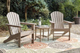 Ashley Express - Sundown Treasure 2 Outdoor Chairs with End Table - Walo Furniture