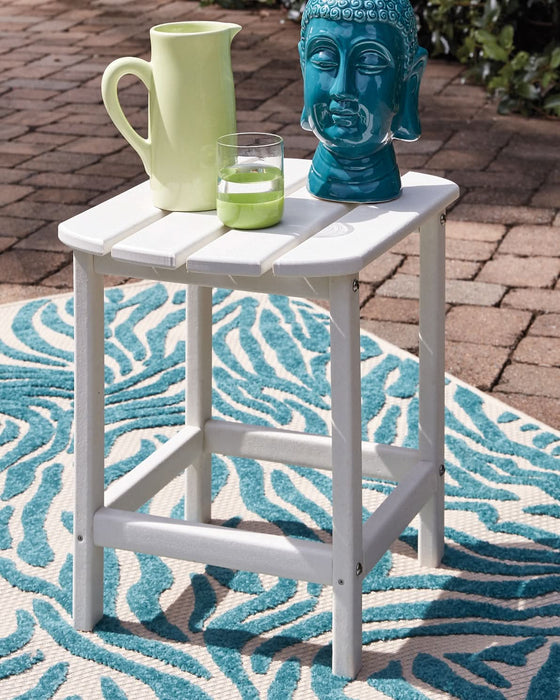 Ashley Express - Sundown Treasure 2 Outdoor Chairs with End Table - Walo Furniture