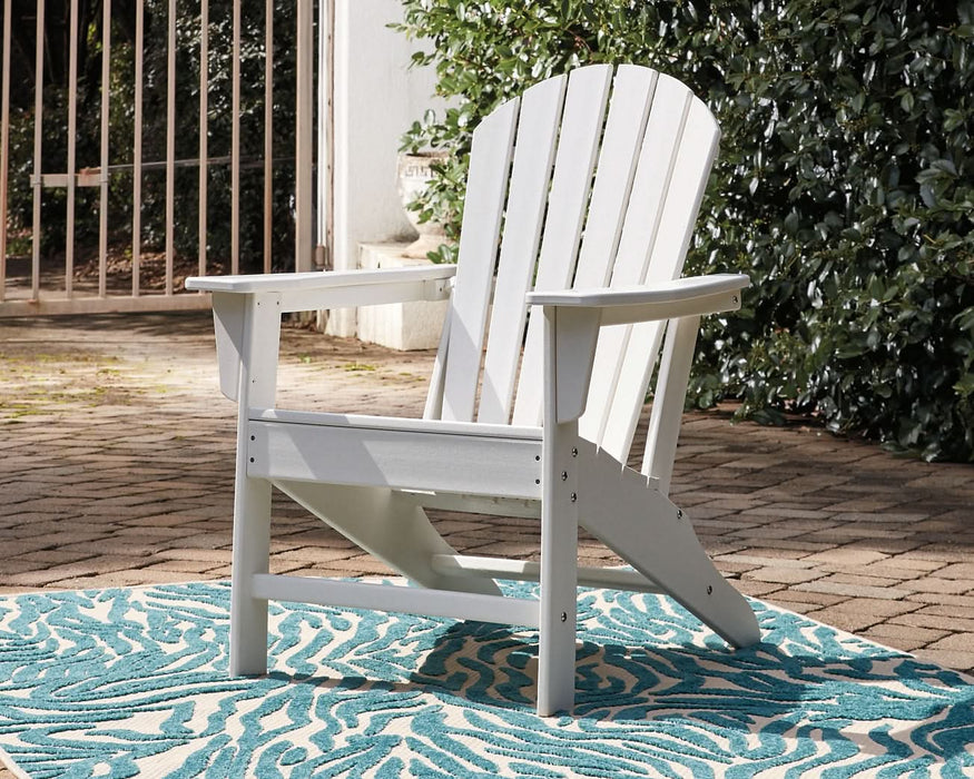 Ashley Express - Sundown Treasure 2 Outdoor Chairs with End Table - Walo Furniture