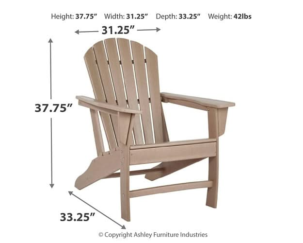 Ashley Express - Sundown Treasure Adirondack Chair - Walo Furniture