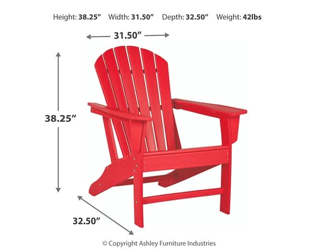 Ashley Express - Sundown Treasure Adirondack Chair - Walo Furniture