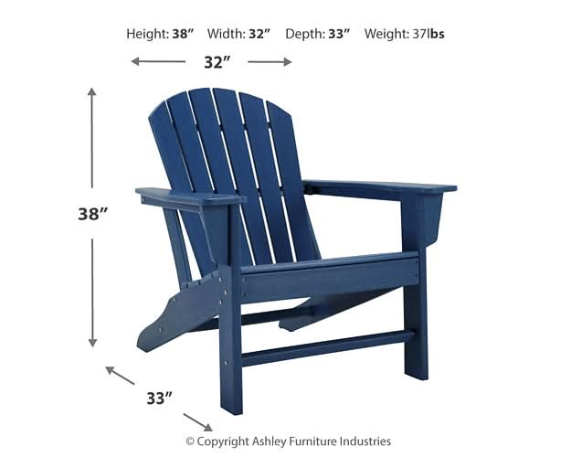 Ashley Express - Sundown Treasure Adirondack Chair - Walo Furniture