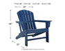 Ashley Express - Sundown Treasure Adirondack Chair - Walo Furniture