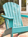 Ashley Express - Sundown Treasure Outdoor Chair with End Table - Walo Furniture