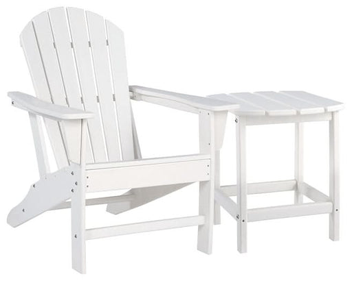 Ashley Express - Sundown Treasure Outdoor Chair with End Table - Walo Furniture