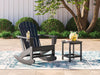 Ashley Express - Sundown Treasure Outdoor Chair with End Table - Walo Furniture