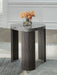 Ashley Express - Surmour Triangle End Table - Walo Furniture