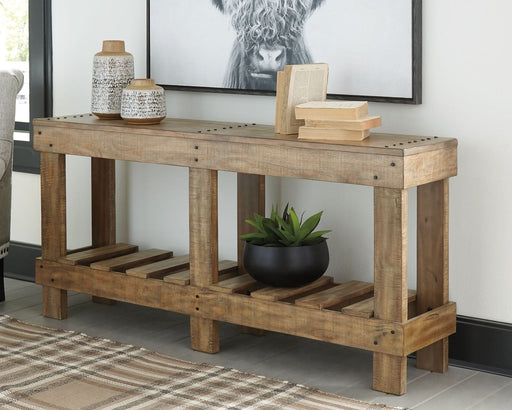 Ashley Express - Susandeer Console Sofa Table - Walo Furniture