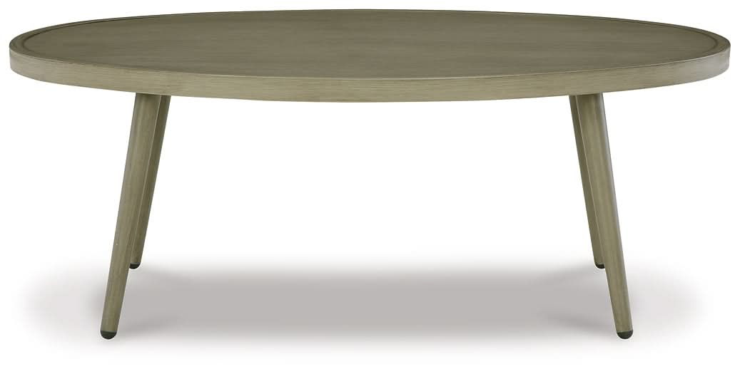 Ashley Express - Swiss Valley Oval Cocktail Table - Walo Furniture