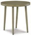 Ashley Express - Swiss Valley Round End Table - Walo Furniture