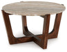 Ashley Express - Tanidore Round Cocktail Table - Walo Furniture