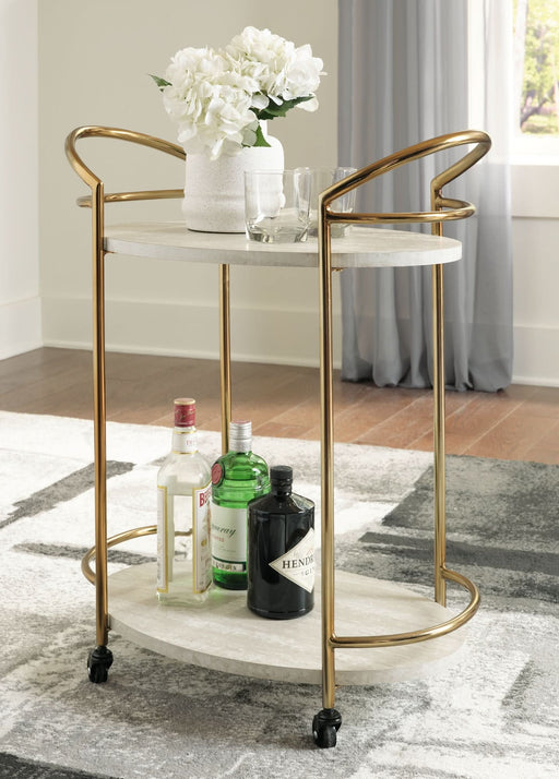 Ashley Express - Tarica Bar Cart - Walo Furniture