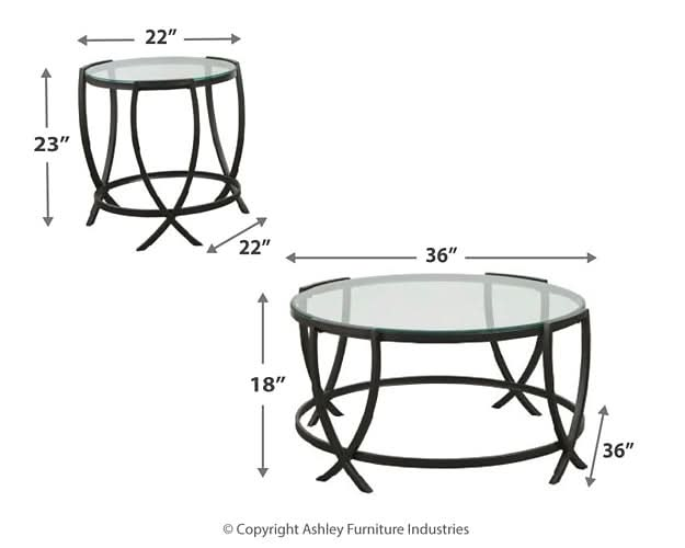 Ashley Express - Tarrin Occasional Table Set (3/CN) - Walo Furniture