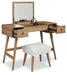 Ashley Express - Thadamere Vanity/UPH Stool (2/CN) - Walo Furniture