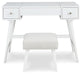 Ashley Express - Thadamere Vanity/UPH Stool (2/CN) - Walo Furniture