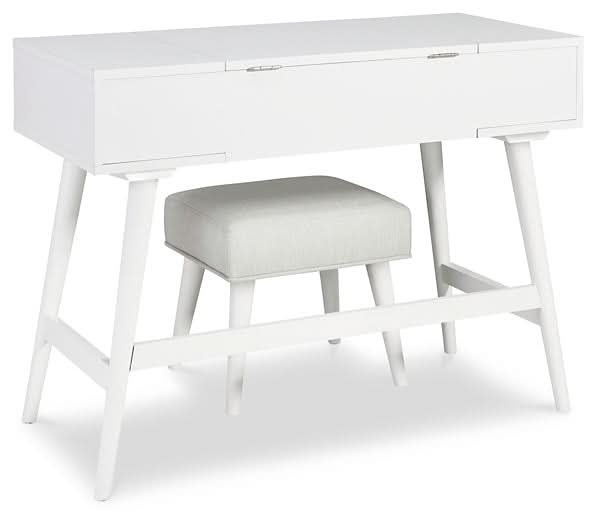 Ashley Express - Thadamere Vanity/UPH Stool (2/CN) - Walo Furniture