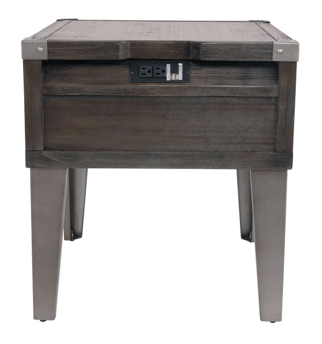 Ashley Express - Todoe Rectangular End Table - Walo Furniture