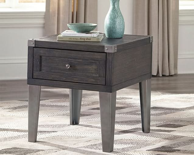 Ashley Express - Todoe Rectangular End Table - Walo Furniture