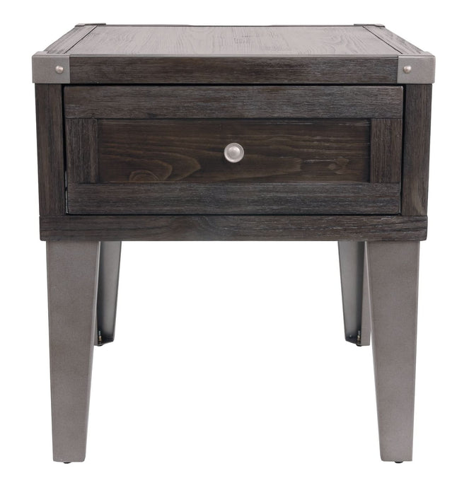 Ashley Express - Todoe Rectangular End Table - Walo Furniture