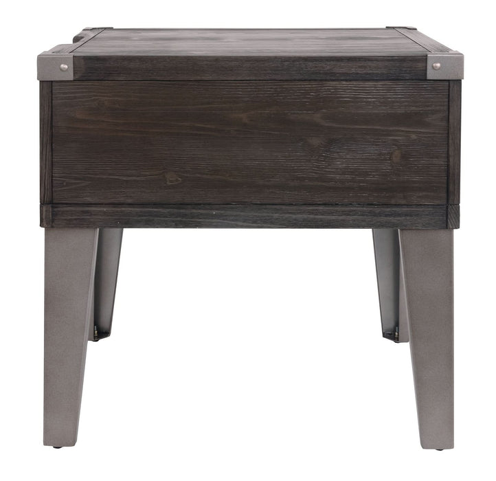 Ashley Express - Todoe Rectangular End Table - Walo Furniture