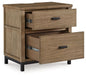 Ashley Express - Tomtyn Two Drawer Night Stand - Walo Furniture