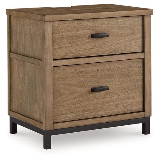 Ashley Express - Tomtyn Two Drawer Night Stand - Walo Furniture