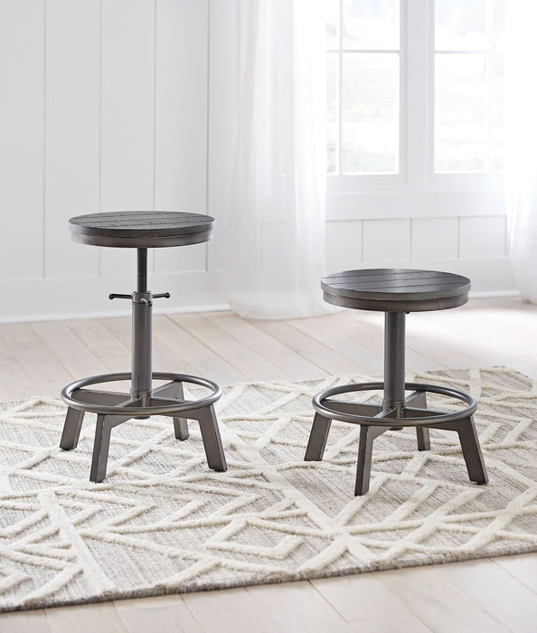 Ashley Express - Torjin Swivel Stool (2/CN) - Walo Furniture