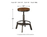 Ashley Express - Torjin Swivel Stool (2/CN) - Walo Furniture