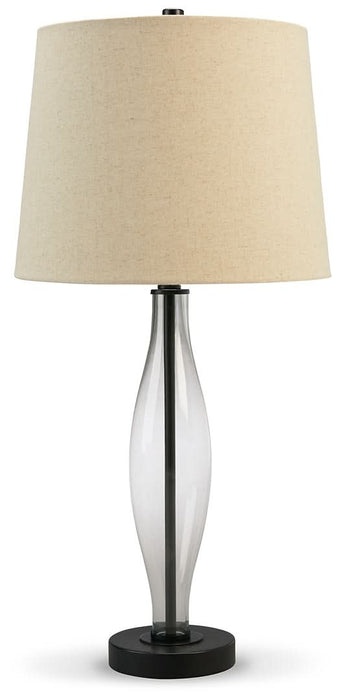 Ashley Express - Travisburg Glass Table Lamp (2/CN) - Walo Furniture