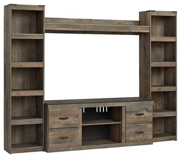 Ashley Express - Trinell 4 - Piece Entertainment Center - Walo Furniture