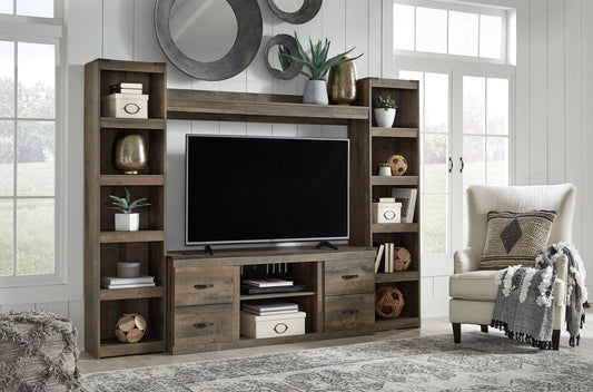 Ashley Express - Trinell 4 - Piece Entertainment Center - Walo Furniture