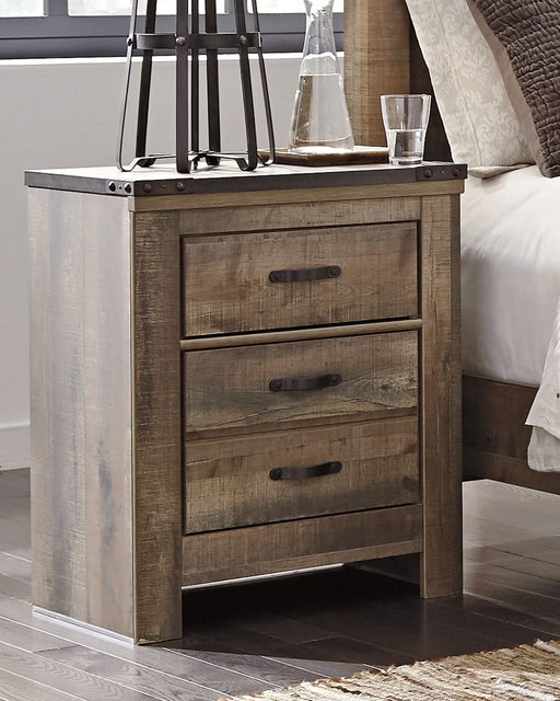 Ashley Express - Trinell Two Drawer Night Stand - Walo Furniture