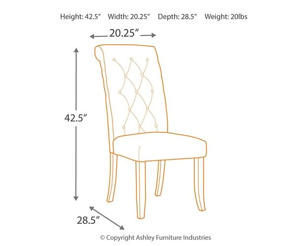 Ashley Express - Tripton Dining UPH Side Chair (2/CN) - Walo Furniture