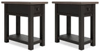 Ashley Express - Tyler Creek 2 End Tables - Walo Furniture