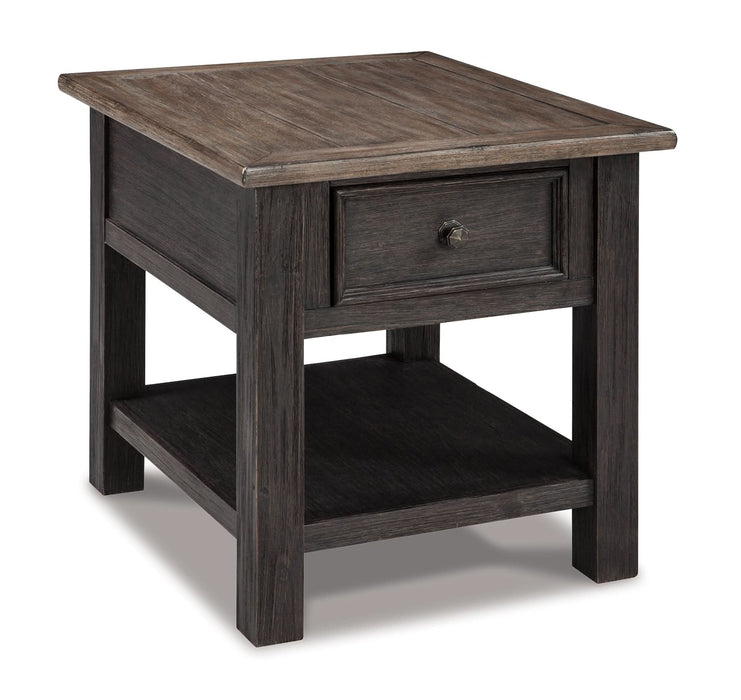 Ashley Express - Tyler Creek Rectangular End Table - Walo Furniture