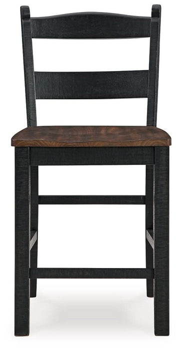 Ashley Express - Valebeck Barstool (2/CN) - Walo Furniture