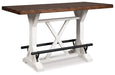 Ashley Express - Valebeck Counter Height Dining Table and 2 Barstools - Walo Furniture