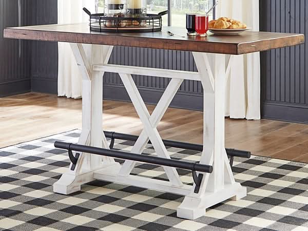 Ashley Express - Valebeck RECT Dining Room Counter Table - Walo Furniture