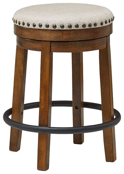 Ashley Express - Valebeck UPH Swivel Stool (1/CN) - Walo Furniture