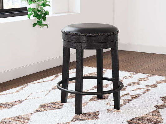 Ashley Express - Valebeck UPH Swivel Stool (1/CN) - Walo Furniture