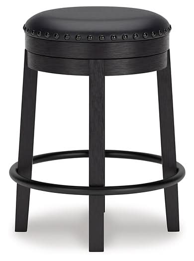 Ashley Express - Valebeck UPH Swivel Stool (1/CN) - Walo Furniture