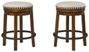 Ashley Express - Valebeck UPH Swivel Stool (1/CN) - Walo Furniture