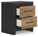 Ashley Express - Vertani Two Drawer Night Stand - Walo Furniture