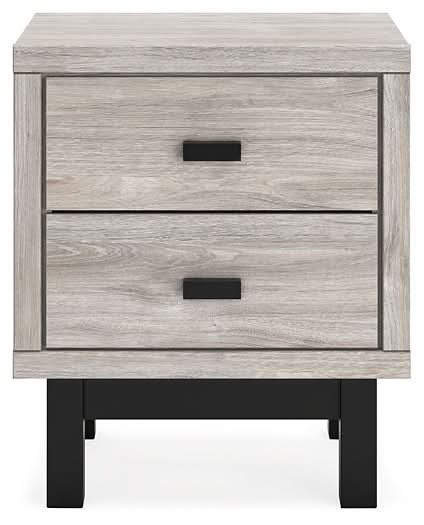 Ashley Express - Vessalli Two Drawer Night Stand - Walo Furniture