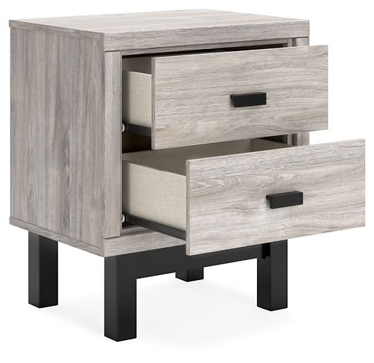 Ashley Express - Vessalli Two Drawer Night Stand - Walo Furniture